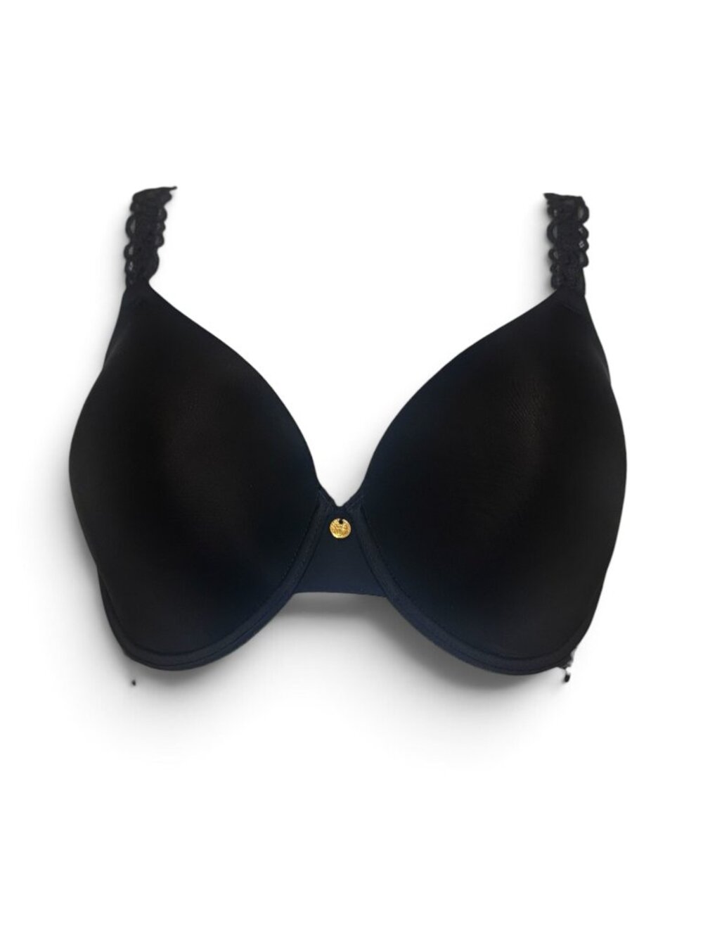 NATORI Pure Luxe Custom Coverage Contour Underwire Bra 36DDD Black